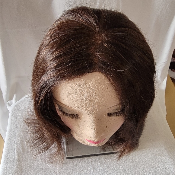 Long Brown Human Hair Wig by Raquel  Welch - Picture 6 of 12